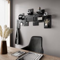 MXG PB-07 Wall Mounted Pegboards BK