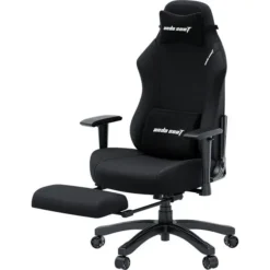 ANDASEAT LUNA PRO FOOTREST BLACK FABRIC